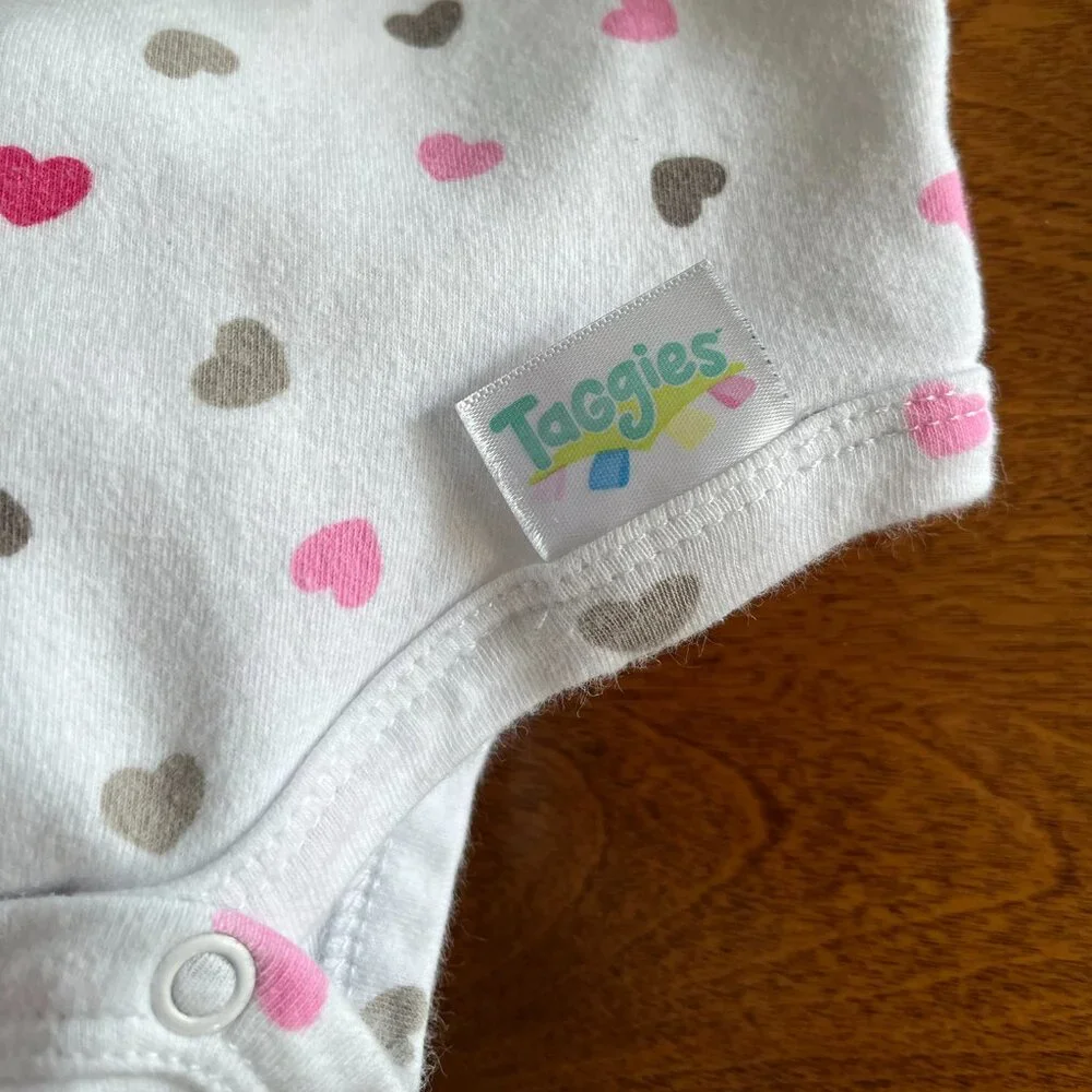Old Navy sleep sack 0-6m with Taggies onesie